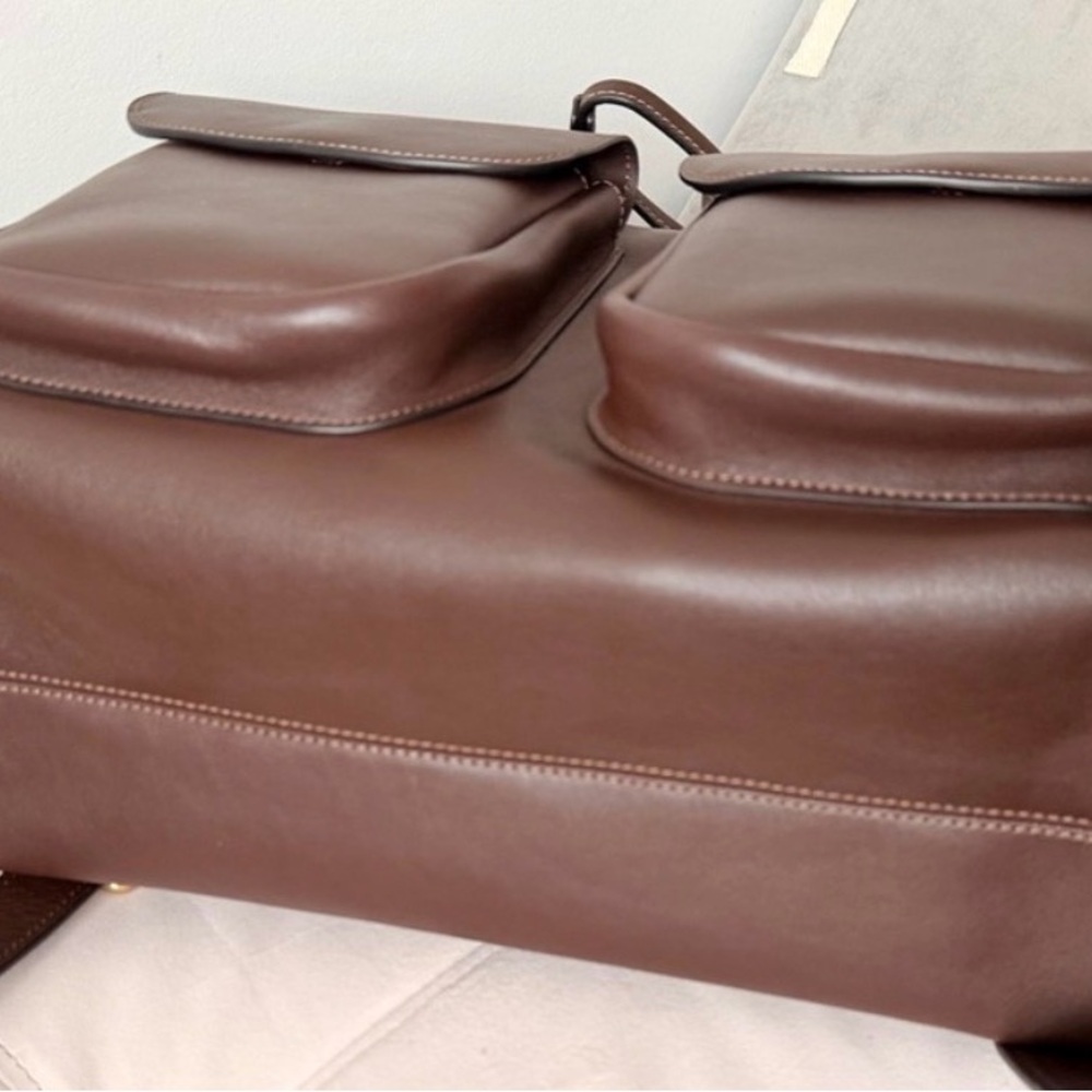 Authentic Coach Crosby 28 Leather Backpack – Brown | Brand New With Tags - Picture 13 of 14
